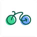 Logo of Geovelo android Application 